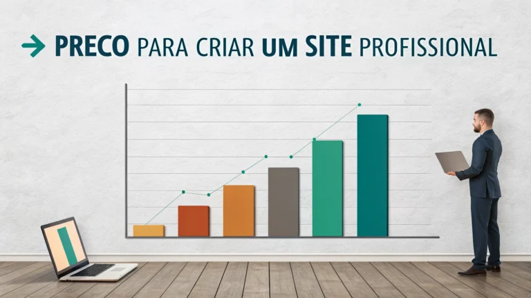 3 Faixas de preço para criar um site profissional (2026)